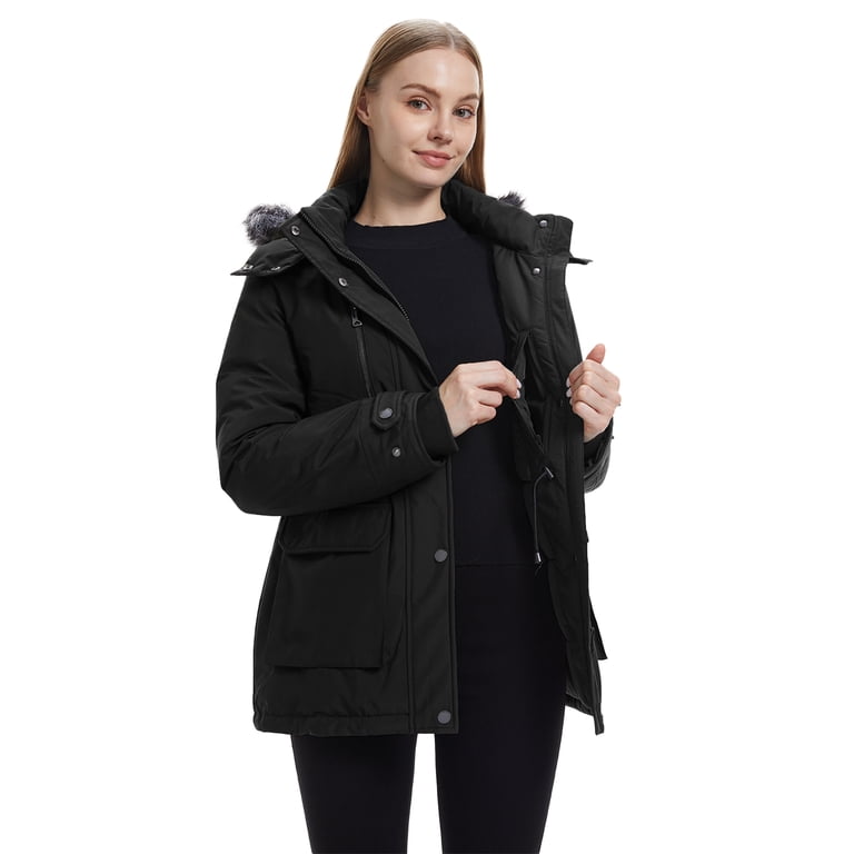 Wantdo Women's Recycled Winter Parka with Removable Hood photo 8