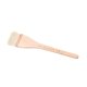 thumbnail image 2 of Monstrate Pincel profesional de pelo de cabra blanco suave, mango de madera, pinceles para pintura al óleo, trabajo, acuarela, cerámica, 2,5 Type3 NO3, 2 of 6
