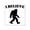 White, variant on CafePress - Bigfoot I Believe Sticker - Square Sticker 3" x 3"
