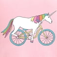 thumbnail image 3 of CafePress - Unicorn Riding Bike - Women's Nightshirt, 3 of 4