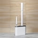 thumbnail image 1 of Cepillo para inodoro de silicona para uso en el baño Cepillo Cepillo Cabezal de cepillo Set de limpieza para el hogar, 1 of 6
