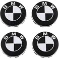 thumbnail image 1 of 4pcs Auto Center Caps For Bmw 68mm Rim Center Caps Wheel Center Badge Shape Decoration Accessories, 1 of 4