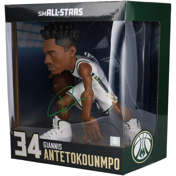 Giannis Antetokounmpo Milwaukee Bucks Autographed smALL-STARS 12" Vinyl Figurine - Fanatics Authentic Certified