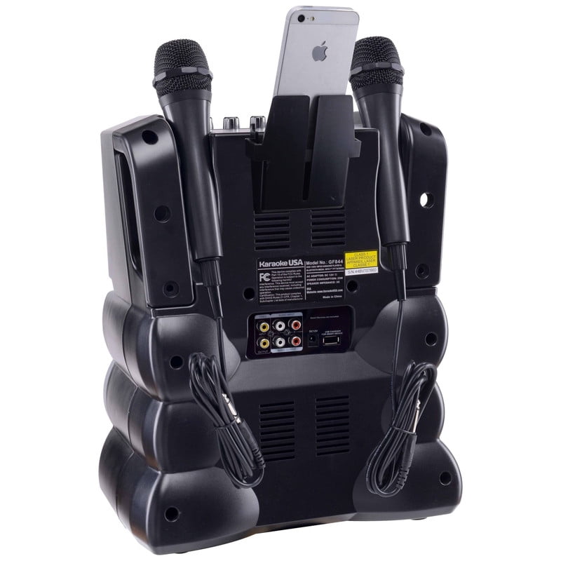 Karaoke Usa GF844 Karaoke Machine With Dvd/Cdg/Mp3g
