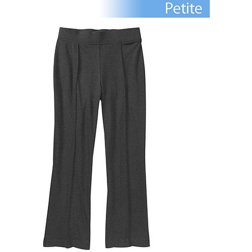 Career Essentials Women's Pull On Bootcut Ponte Pants, Petite