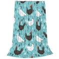 thumbnail image 2 of Vsdgher Lovely Roosters Ultra-Soft Micro flannel Blanket Throw Blankets for Couch Sofa, Bed (4 sizes)-40"x30", 2 of 7