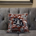 thumbnail image 5 of Wu Zetian Indoor/Outdoor Pillow in Red Black White 18x18, 5 of 5