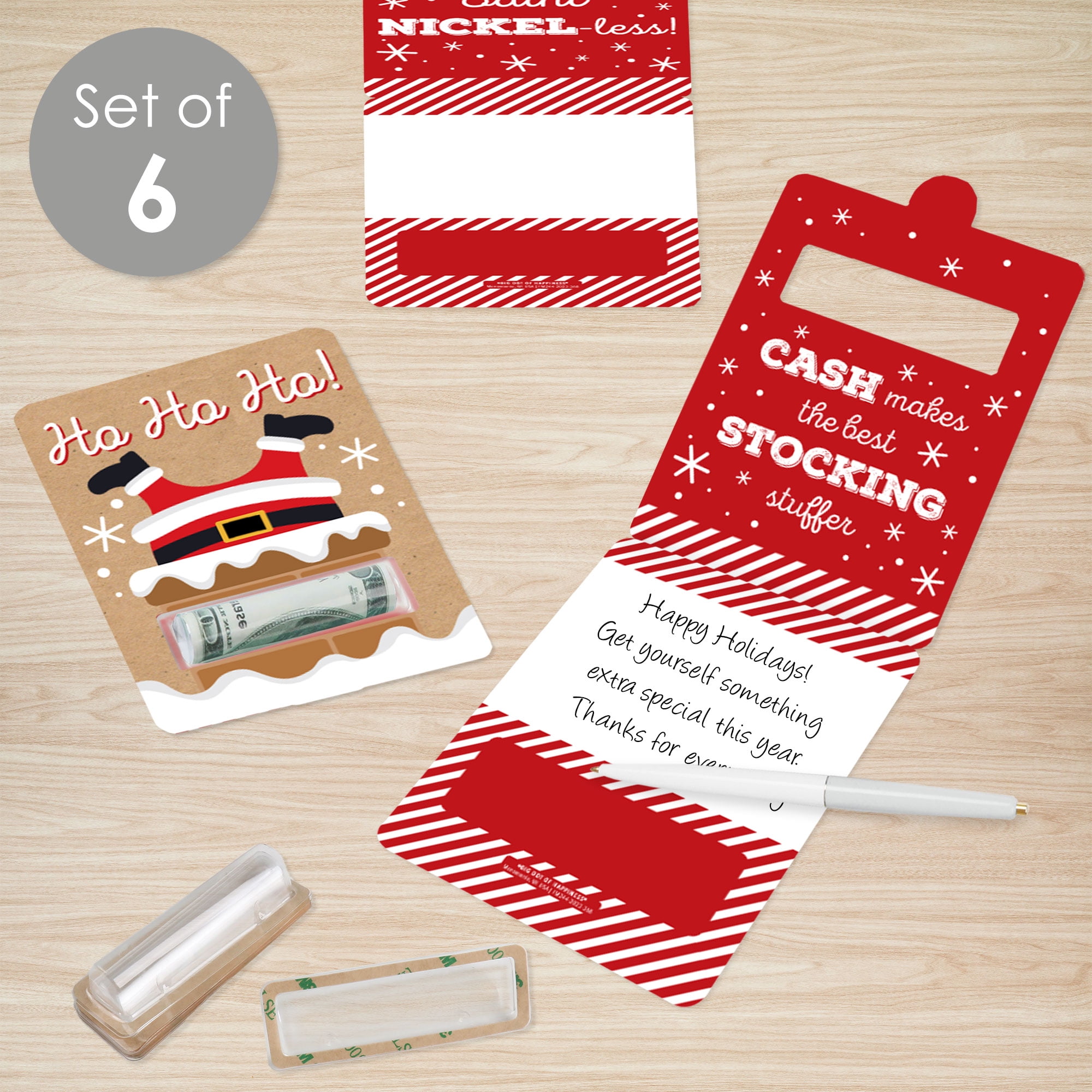 Big Dot of Happiness Jolly Santa Claus - DIY Assorted