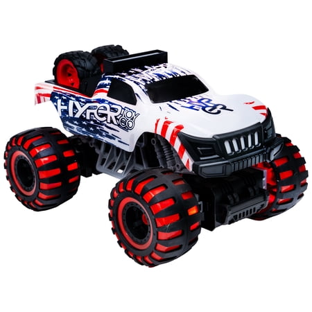 HYPER TOY COMPANY, MINI LED REMOTE CONTROL MONSTER TRUCK