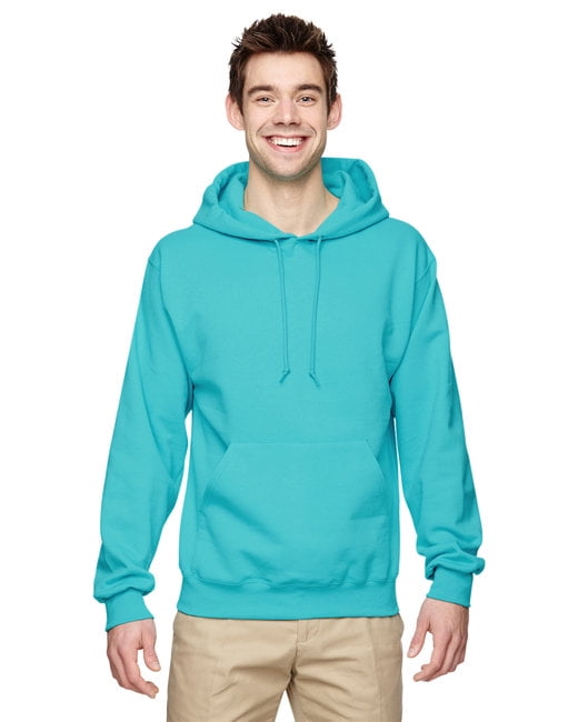 JERZEES - Adult NuBlend® Fleece Pullover Hooded Sweatshirt - SCUBA BLUE ...
