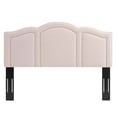thumbnail image 3 of Modway Cecilia King/California King Performance Velvet Headboard in Pink, 3 of 10