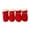 Red, variant on jiaroswwei 4Pcs Pet Shoes Solid Color Prevent Coldness Soft Sole Fashion Pet Dogs Sneakers Pet Product