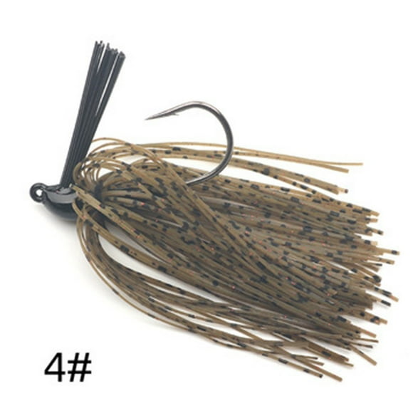 Bgsha 10g Silicone Bass Jig Skirts Buzzbait Bait Wobbler Rubber Skirt For Pike Walleye