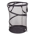 thumbnail image 5 of Household Essentials 2026 Cesto para la colada de malla plegable emergente | Negro, 25" de alto, 5 of 5