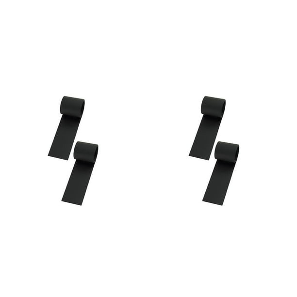 Speravity Parche de reparación de 2 uds., sofá inflable, bote, canoa, balsa, parches antifugas, suministros para barcos, accesorios de Negro 2piezas
