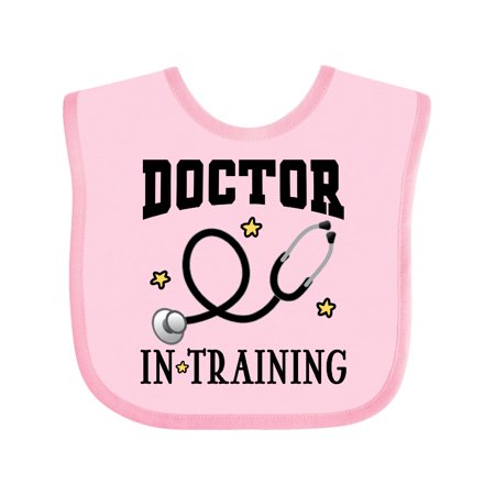 

Inktastic Future Doctor in Training Outfit Gift Baby Boy or Baby Girl Bib