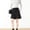 *Black, variant on Women’s High Waist Button Dress Shorts with Pockets,Casual Relaxed Fit Summer Shorts Black,Women's Plus M