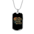 thumbnail image 1 of Fitness Régime Vélo Collier en Acier Inoxydable Ou or 18 Carats Chien Tag 24", 1 of 8