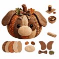 thumbnail image 2 of DIY Woodland Animal Pumpkin Sewing Kit for Adults,Complete Fall Craft Supplies Set,Handmade Woodland Pumpkin Decor Project for Holiday Home Displays A, 2 of 4