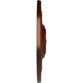 thumbnail image 4 of Ekena Millwork 21 7/8"OD x 2 3/8"P Classic Ceiling Medallion (For Canopies up to 5 1/2"), Hand-Painted Antique Copper, 4 of 5