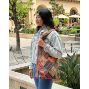 Kathmandu Collection Quilted Patchwork Hobo Bag