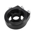 thumbnail image 4 of Para Coche Aceite Filtro Enfriador Sándwich Placa Adaptador Aceite Enfriador Kit Negro, 4 of 7
