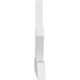thumbnail image 3 of 72"W x 21"H x 2"D x 4"F, 7/12 Pitch, Saratoga Architectural Grade PVC Gable Bracket, 3 of 8