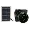 thumbnail image 2 of Extractor de energía solar ANGGREK ventilador de ventilación solar de tubo redondo 10W, 2 of 8
