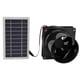 thumbnail image 2 of Extractor de energía solar ventilador de ventilación solar de alta eficiencia ahorro de energía para casa de mascotas ANGGREK Otros, 2 of 8