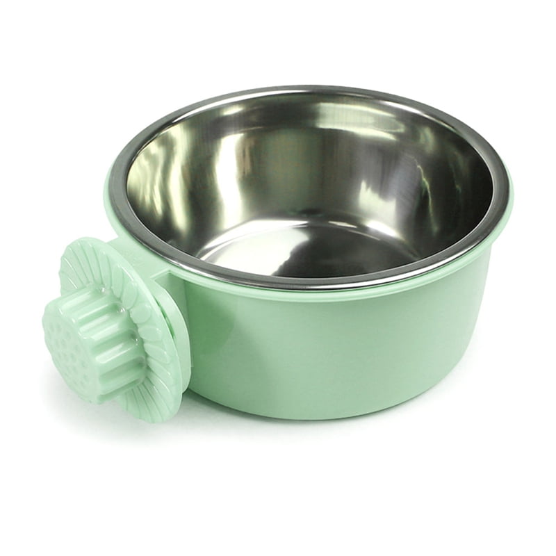 SHIYAO 2020 New Pet Bowl Stainless Steel Hanging Dog Bowl Fixed Dog