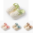 thumbnail image 3 of Ticikt Toddler Clogs Kids Water Children Shoes Boys Girls Sandals Slippers Garden for Little/Big Kids Summer Indoor Outdoor Beach Pool,Color:Grey,Size:11-12 Years, 3 of 5