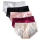 thumbnail image 1 of 5 piezas de ropa interior para mujer, bragas de encaje de seda de hielo, bragas sin costuras, bragas cómodas, 1 of 5