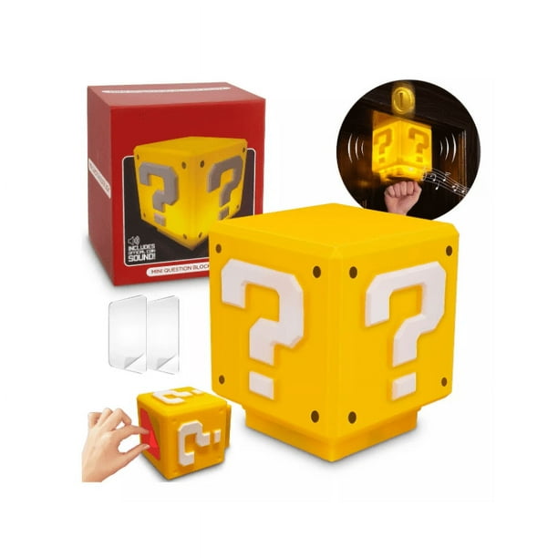 Lampara mario bross question con sonido HYPER INNOVATION LAMPARA QUESTION MARIO