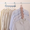 thumbnail image 3 of Percha antideslizante Perchero de Ropa funciones Perchero Plegable Ahorro de Espacio - Rosa Rosado Magideal Percha antideslizante, 3 of 7