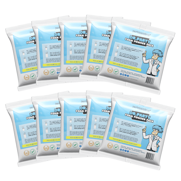 Foam Powder Packs – 10 Powder Packs