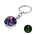thumbnail image 2 of QIPOPIQ Clearance Keychains Twelve Keychain Pendant Time Luminous Glass Ball Pendant Metal Key Gifts for Her, 2 of 4
