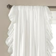 thumbnail image 2 of Lush Decor Reyna - Juego de Cortinas para Ventana, Color Blanco, Blanco, 108" L Panel Pair, 1, 2 of 15