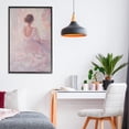 thumbnail image 3 of Stupell Industries Traditional Graceful Woman in Blush Gown Black Framed Giclee Art, 20 x 30, by Petals Prints Design, 3 of 8