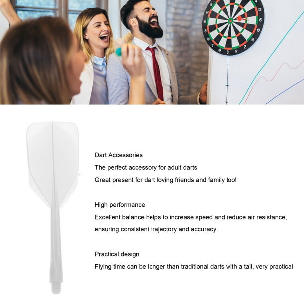 ZEACCT 10 Pièces Arbre De Fléchette Intégré, Des Fléchettes En