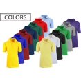 thumbnail image 5 of DDI 2267240 Boys' Gold Short Sleeve Polo Shirt - Size 14 Case of 36, 5 of 7