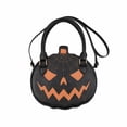 thumbnail image 4 of CAIXIA Travel Crossbody Bags For WomenHalloween Pumpkin Printed Crossbody Messenger Bag, Compact Satchel Unique Handmade Shoulder Tote Purse, 4 of 7