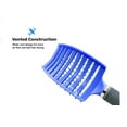 thumbnail image 5 of Premium Blue Vent Boar Bristle Hair Brush Vented Detangling Oversize Hair Brush for Thick Long Curly Hair, Curved Fast Blow Drying Brush for Women & Men, 5 of 7