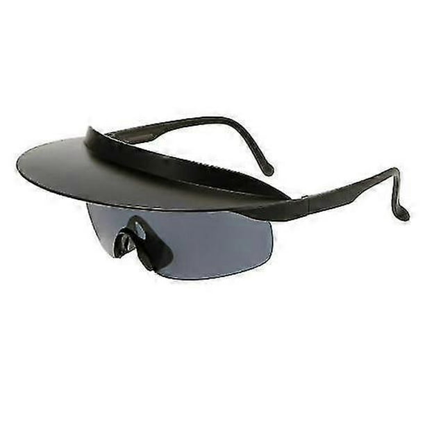 Cycling Sunglasses, One-piece Visor Sunglasses With Brim, Oversized Sunglasses Fashion Sport Eyewear For Outdoor