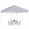 thumbnail image 2 of Telyswee 10'x10' Pop Up Canopy, Waterproof & UV Resistant Commercial Instant Canopy Tent Outdoor Events Instant Shelter for Farmer Market, Party, Event, Patio, 2 of 6