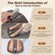 thumbnail image 3 of Masajeador de pies VFU EMS para neuropatía, estimulador muscular deportivo para la circulación y el alivio del dolor, almohadilla masajeadora plegable para pies y piernas, 8 modos y 32 niveles de inte, 3 of 5