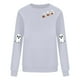 thumbnail image 4 of Heisall Womens Sweatshirts Halloween Print Long Sleeve Round Neck Loose 2025 New Arrival Fashion Casual, 4 of 4