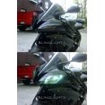thumbnail image 3 of For 2001 2002 Yamaha R6 YZF-R6 Tinted Smoked Protection Overlays for Headlamps Headlights Head Lamps, 3 of 3