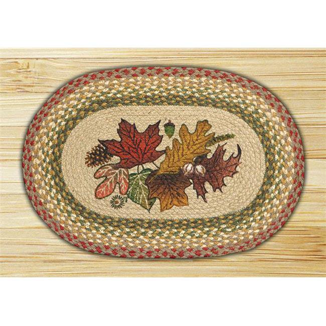 Autumn Leaves Oval Placemat