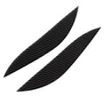 thumbnail image 3 of 1Pair Carbon Fiber Headlight Eyebrows,Headlamp Eyelids Cover Decal Fit For   2001-2003, 3 of 8