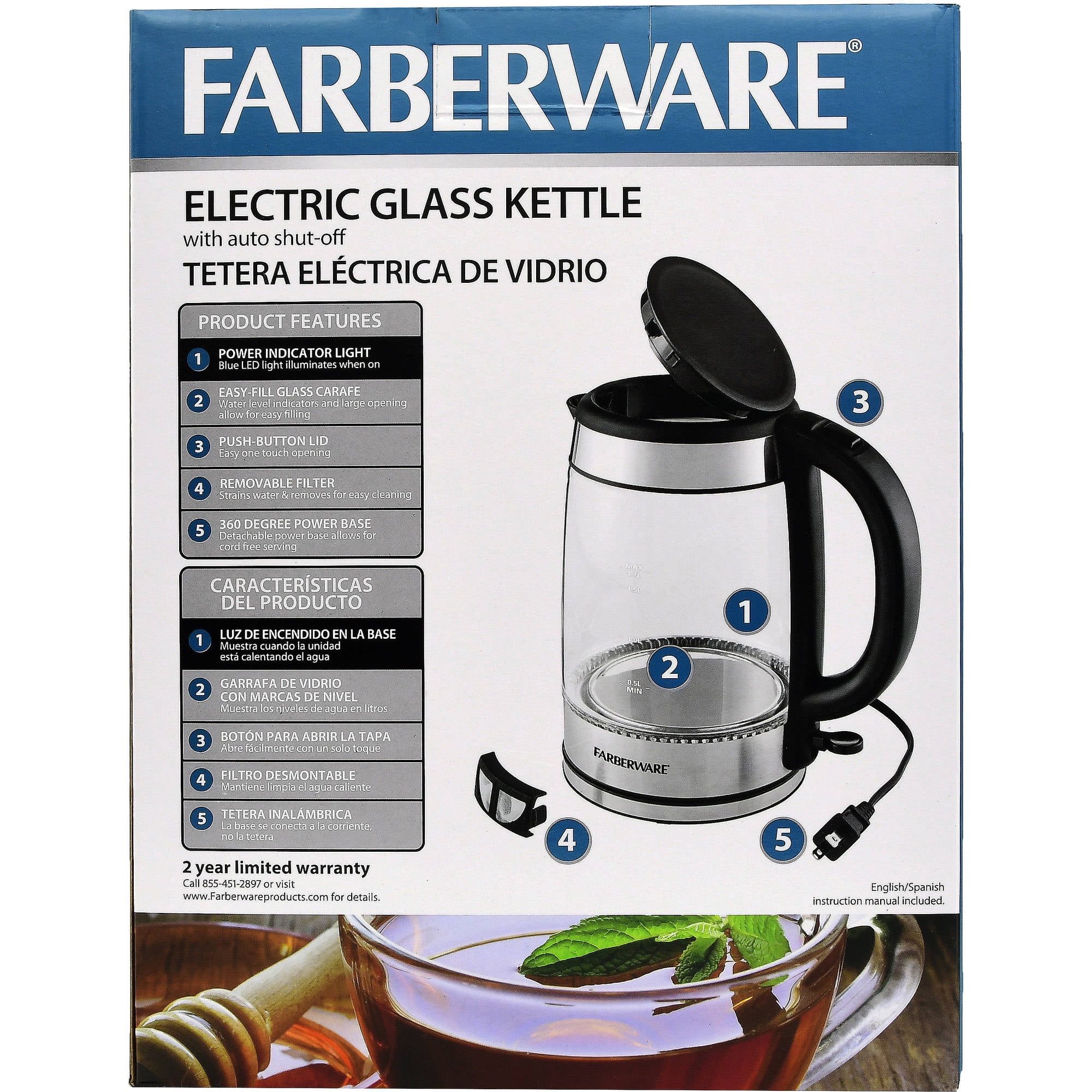 farberware electric kettle